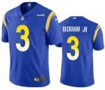 Los Angeles Rams #3 Odell Beckham Jr. 2021 Royal Vapor Untouchable Limited Stitched Football Jersey