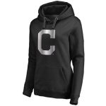 Cleveland Indians Platinum Collection Pullover Hoodie Black