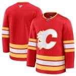Calgary Flames Blank Red 2024-25 Home Stitched Jersey