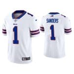 Buffalo Bills #1 Emmanuel Sanders White Vapor Untouchable Limited Stitched Jersey