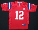 Tampa Bay Buccaneers #12 Tom Brady Red Stitched Jersey