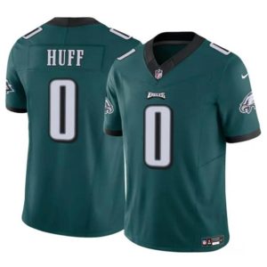 Philadelphia Eagles #0 Bryce Huff Green 2024 F.U.S.E. Vapor Untouchable Limited Stitched Jersey