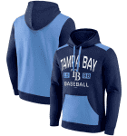 Tampa Bay Rays Navy Light BlueChip In Pullover Hoodie