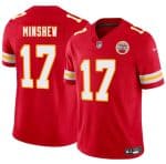 Kansas City Chiefs #17 Gardner Minshew Red 2025 F.U.S.E. Vapor Untouchable Limited Stitched Jersey