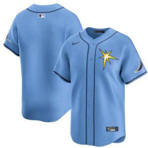 Tampa Bay Rays Blank Light Blue Alternate Limited Stitched Jersey