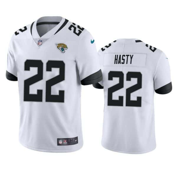 Jacksonville Jaguars #22 JaMycal Hasty White Vapor Untouchable Limited Stitched Jersey