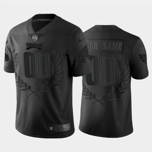 Philadelphia Eagles Customized Black MVP Stitched NFLJersey