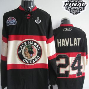 Blackhawks #24 Martin Havlat Black Winter Classic 2015 Stanley Cup Stitched Jersey