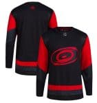 Carolina Hurricanes Blank Black Red Stitched Jersey