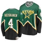 Dallas Stars Green ##4 Miro Heiskanen Kelly Green Heritage Premier Breakaway Jersey
