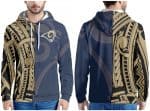 Los Angeles Rams Navy Gold Pullover Hoodie