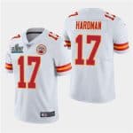 Chiefs #17 Mecole Hardman White Super Bowl LIV Vapor Untouchable Limited Stitched Jersey