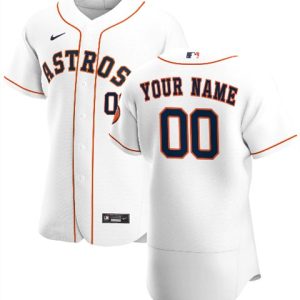Houston Astros Customized Authentic Stitched MLB Jersey