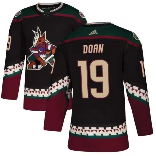 Arizona Coyotes #19 Shane Doan Black Stitched Jersey