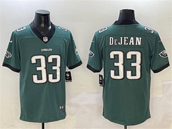 Philadelphia Eagles #33 Cooper DeJean Green 2024 New Vapor Untouchable Limited Football Stitched Jersey