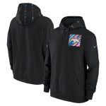 Denver Broncos Black 2023 Crucial Catch Club Pullover Hoodie