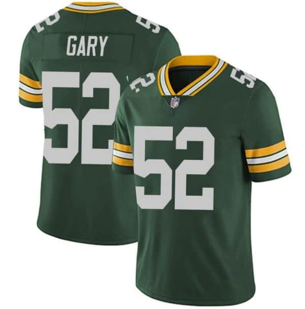 Green Bay Packers #52 Rashan Gary Green Stitched Jersey