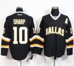 Stars #10 Patrick Sharp Black Stitched Jersey