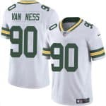 Green Bay Packers #90 Lukas Van Ness White Vapor Untouchable Limited Stitched Jersey