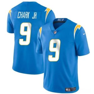 Los Angeles Chargers #9 DJ Chark Jr Blue 2024 Vapor Limited Stitched Jersey