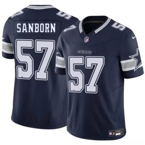 Dallas Cowboys #57 Jack Sanborn Navy 2025 F.U.S.E. Vapor Untouchable Limited Stitched Jersey