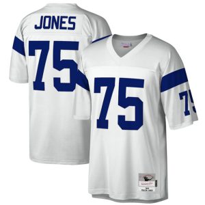 Los Angeles Rams #75 Deacon Jones White Stitched Jersey