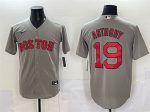 Boston Red Sox #19 Roman Anthony Gray Cool Base Stitched Jersey