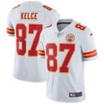 Kansas City Chiefs Travis Kelce Nike White Vapor Untouchable Limited Player Jersey