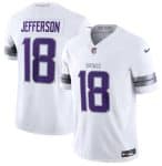 Minnesota Vikings #18 Justin Jefferson White F.U.S.E. Winter Warrior Limited Stitched Jersey