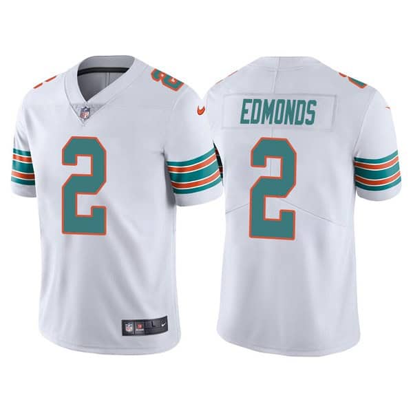 Miami Dolphins #2 Chase Edmonds White Color Rush Limited Stitched Football Jersey