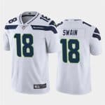 Seattle Seahawks #18 Freddie Swain White Vapor Untouchable Limited Stitched Jersey