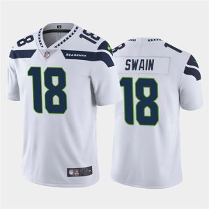Seattle Seahawks #18 Freddie Swain White Vapor Untouchable Limited Stitched Jersey