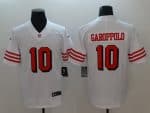 San Francisco 49ers #10 Jimmy Garoppolo Nike White Color Rush Vapor Untouchable Limited Stitched Jersey