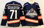 New York Islanders #71 Matthew Schaefer Navy 2024-25 Stitched Jersey