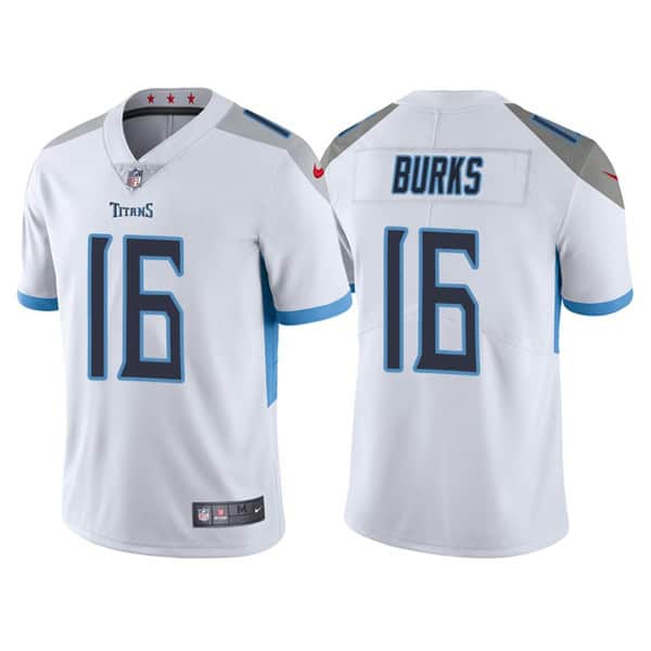 Tennessee Titans #16 Treylon Burks White Vapor Untouchable Stitched Jersey