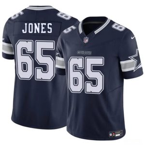 Dallas Cowboys #65 Robert Jones Navy 2025 F.U.S.E. Vapor Untouchable Limited Stitched Jersey