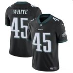 Philadelphia Eagles #45 Devin White Black Vapor Untouchable Limited Stitched Jersey
