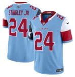 Houston Texans #24 Derek Stingley Jr. Blue 2024 F.U.S.E. V5 Limited Stitched Jersey