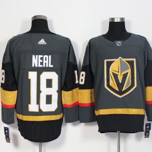 Vegas Golden Knights #18 James Neal Grey Stitched Adidas Jersey
