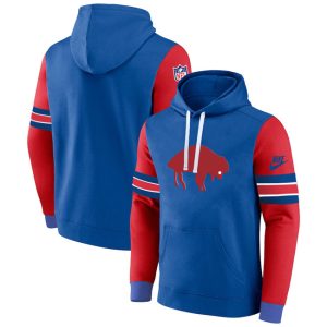 Buffalo Bills Blue Red Pullover Hoodie