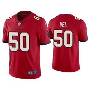 Tampa Bay Buccaneers #50 Vita Vea 2020 Red Vapor Untouchable Limited Stitched Jersey