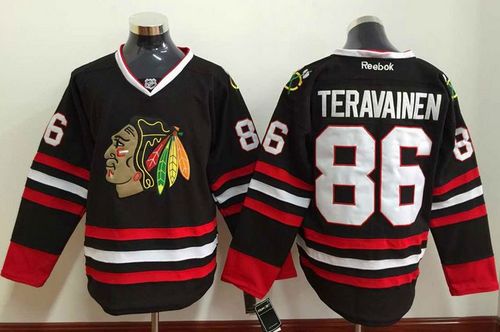 Chicago Blackhawks Custom Name Number Size Black Stitched NHL Jersey