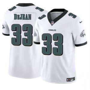 Philadelphia Eagles #33 Cooper DeJean White 2024 New F.U.S.E. Vapor Untouchable Limited Stitched Jersey