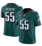 Philadelphia Eagles #55 Brandon Graham Green 2024 With 4-Star C Patch F.U.S.E. Vapor Untouchable Limited Jersey