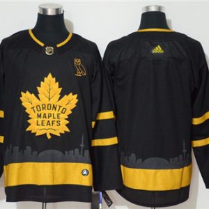 Toronto Maple Leafs Black Golden City Edition Stitched Jersey