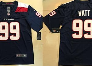 Texans #99 J.J. Watt Navy Limited Stitched Jersey