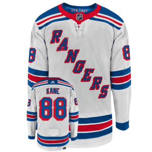 New York Rangers #88 Patrick Kane White Stitched Jersey
