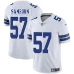 Dallas Cowboys #57 Jack Sanborn White 2025 Vapor Untouchable Limited Stitched Jersey