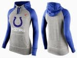 Nike Indianapolis Colts Performance Hoodie Grey Blue_1
