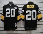 Mitchell Ness Steelers #20 Rocky Bleier Black Stitched Throwback Jersey